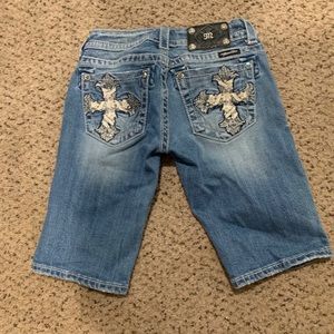 Miss Me Bermuda Shorts